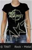 Dámské tričko Rise Against - Cycle Skinny