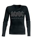 Dámské tričko s dlouhým rukávem AC/ DC - Back In Black