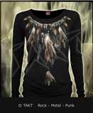 Dámské tričko s dlouhým rukávem Native Spirit - Spiral Direct