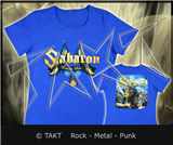 Dámské tričko Sabaton - Carolus Rex modré