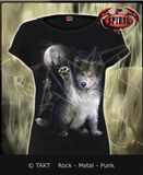 Dámské tričko Wolf Puppy - Spiral Direct