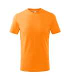 Dětské tričko oranžové světlé /  tangerine orange - Basic 138
