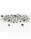 Dvounožkový hřeb /  kovové nožičky /  komolý kužel /  průměr 12 mm