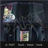 Kožená Peněženka Iron Maiden - Piece Of Mind s řetízkem