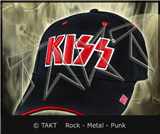 Kšiltovka Kiss - Logo červené