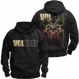 Mikina klokan Volbeat - Bleeding Crown Skull