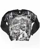 Mikina Wolves Dreamcatcher All Print