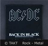 Nášivka AC/ DC - Back In Black