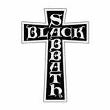Nášivka Black Sabbath -  Cross Logo Cut