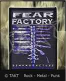 Nášivka Fear Factory - Demanufacture