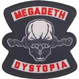 Nášivka Megadeth - Dystopia