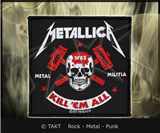 Nášivka Metallica - Metal Militia