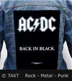 Nášivka na bundu AC/ DC - Back In Black