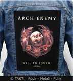Nášivka na bundu Arch Enemy - Will To Power