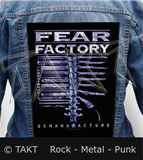 Nášivka na bundu Fear Factory - Demanufacture