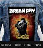 Nášivka na bundu Green Day - 21th Century Breakdown