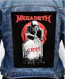 Nášivka na bundu Megadeth - Tombstone