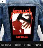 Nášivka na bundu Metallica kill Em All