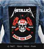 Nášivka na bundu Metallica - Metal Militia