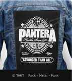 Nášivka na bundu Pantera - Stronger Than All