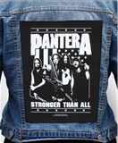 Nášivka na bundu Pantera - Stronger Than All Band