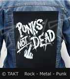 Nášivka na bundu Punks Not Dead 1
