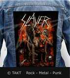 Nášivka na bundu Slayer - Devil On Throne