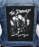 Nášivka na bundu The Damned - Young,  Hot,  Loud And Stiff
