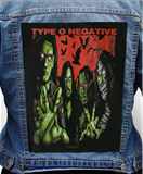 Nášivka na bundu Type O Negative - Halloween Zombie