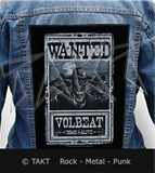 Nášivka na bundu Volbeat - Wanted Dead Or Alive