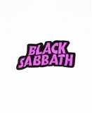 Nášivka - Nažehlovačka Black Sabbath - Logo růžové