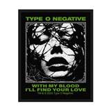 Nášivka Type O Negative - With My Blood