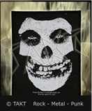 Nášivka velká Misfits - White Skull