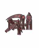 Odznak Death - Logo - červený