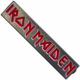 Odznak Iron Maiden - Logo - červené