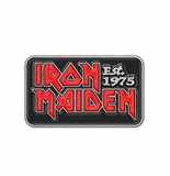 Odznak Iron Maiden - Logo Est.  1975