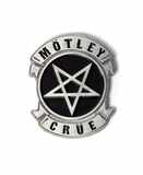 Odznak Motley Crue - Pentagram