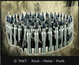 Opasek na kalhoty - Millitary Chrom - 8 cm