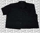 Pánská košile - Černá krátký rukáv