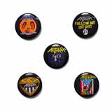 Placka Anthrax - Among The Living /  sada 5 kusů