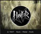 Placka se špendlíkem Hunter - Logo