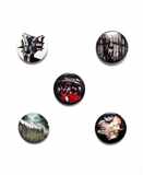 Placka se špendlíkem Slipknot - Albums sada 5 kusů