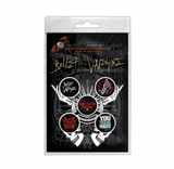 Placky Bullet For My Valentine - Logo /  set 5 kusů