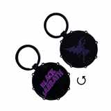 Přívěšek na klíče Black Sabbath - Wavy Logo & Deamon Drum
