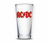 Sklenice na pivo AC/ DC - Logo RED