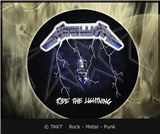 Slipmat Metallica - Ride The Lightning dekorace do gramofonu