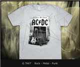 Tričko AC/DC - In Rock We Trust 2 šedé