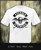 Tričko Avenged Sevenfold - Moto Seal bílé