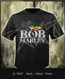 Tričko Bob Marley - Distressed Logo