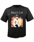 Tričko Bruce Lee bílé